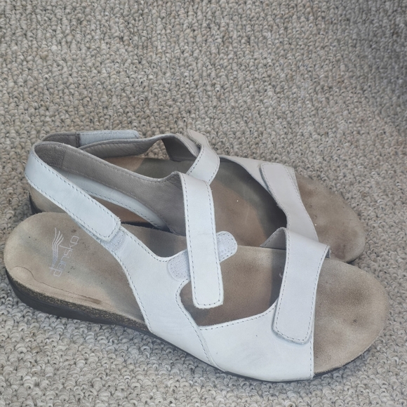 Dansko Shoes - White Dansko Sandals Size 39